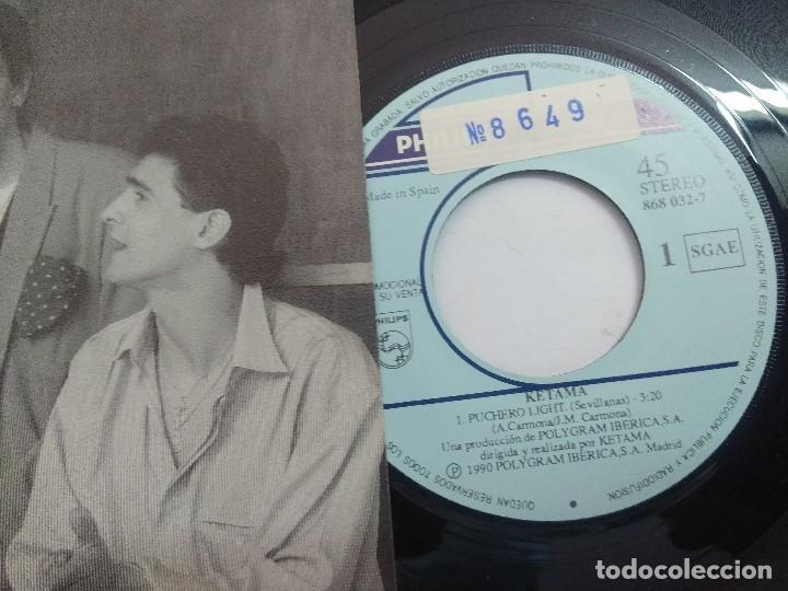 Discos de vinilo: KETAMA/PUCHERO LIGHT/SINGLE PROMOCIONAL. - Foto 2