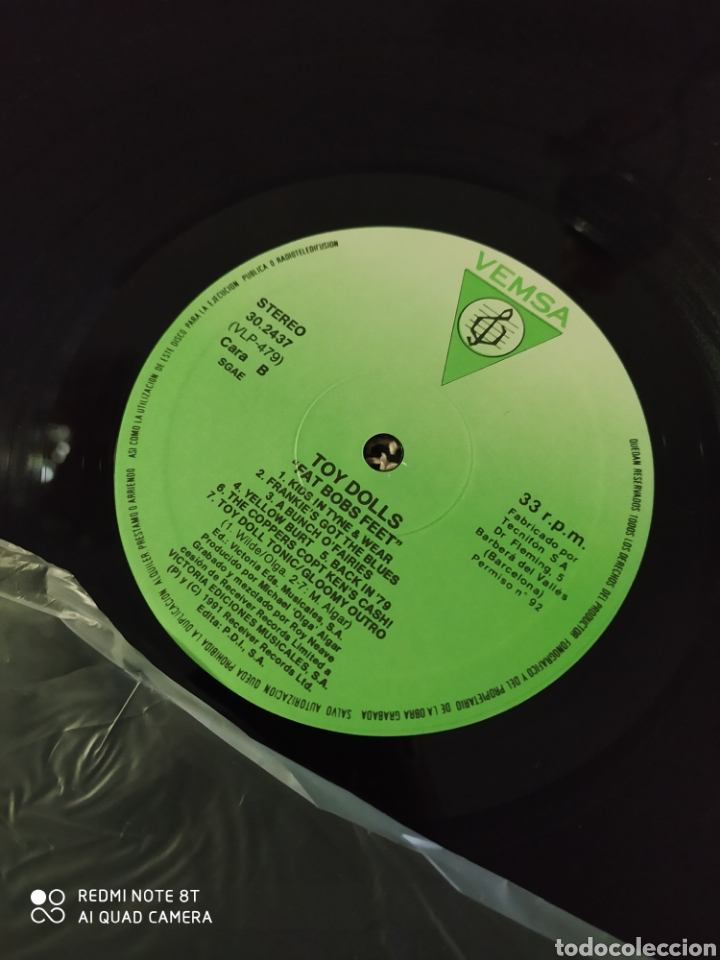 Discos de vinilo: Toy doll. Fat bobs feet - Foto 5