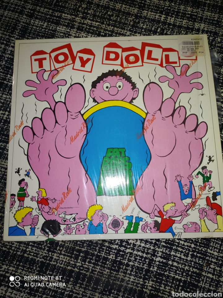 Discos de vinilo: Toy doll. Fat bobs feet - Foto 1