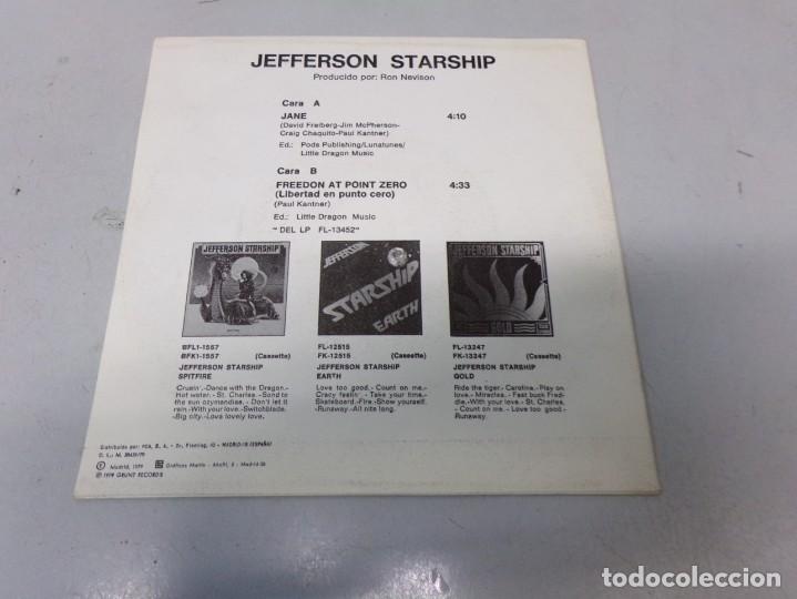 Discos de vinilo: JEFFERSON STARSHIP - JANE - SINGLE - Foto 3