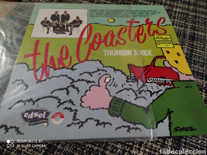 Discos de vinilo: The Coasters. Thumbin a ride - Foto 3