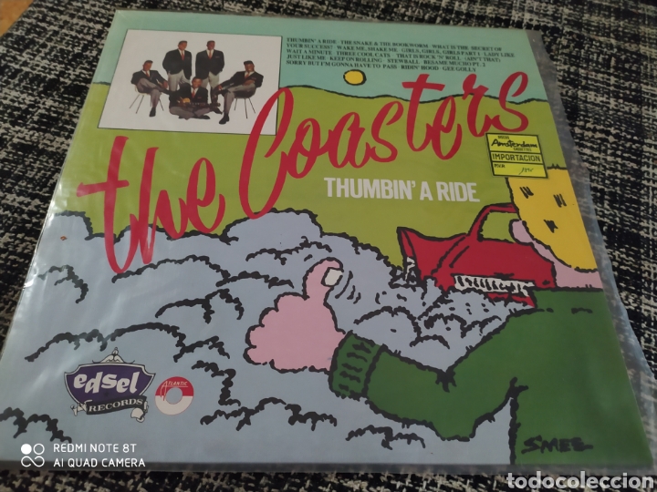 Discos de vinilo: The Coasters. Thumbin a ride - Foto 1