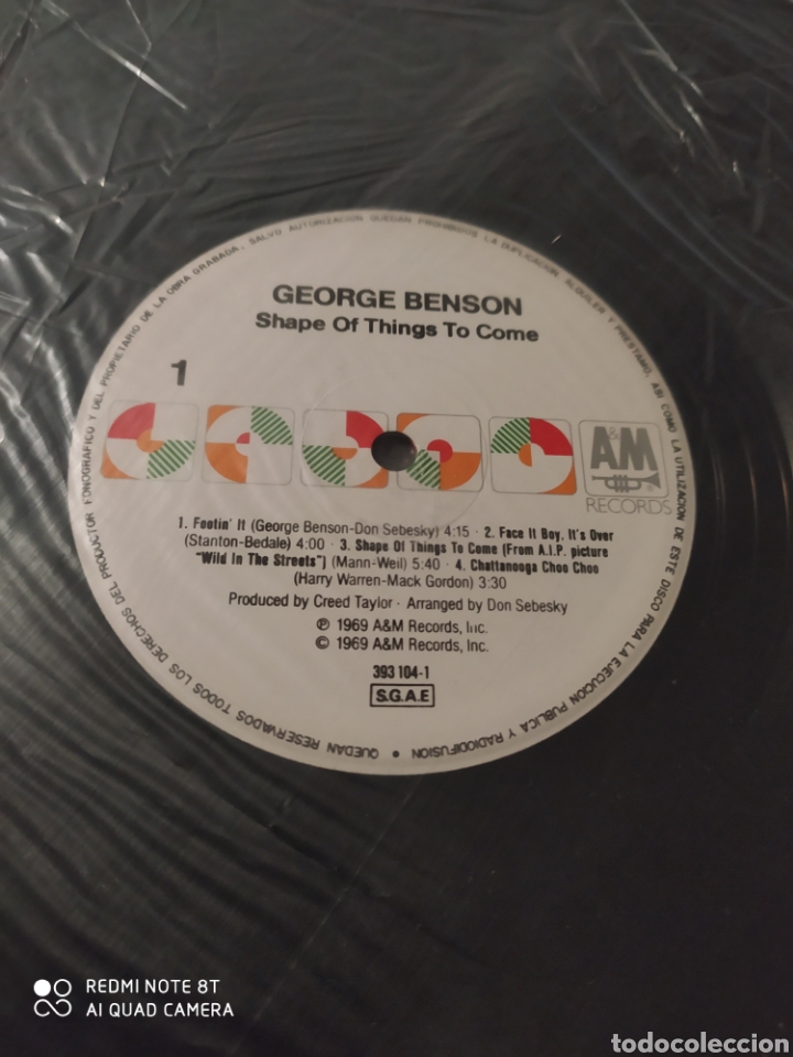 Discos de vinilo: George Benson. Shape Oficina Things To Come - Foto 3