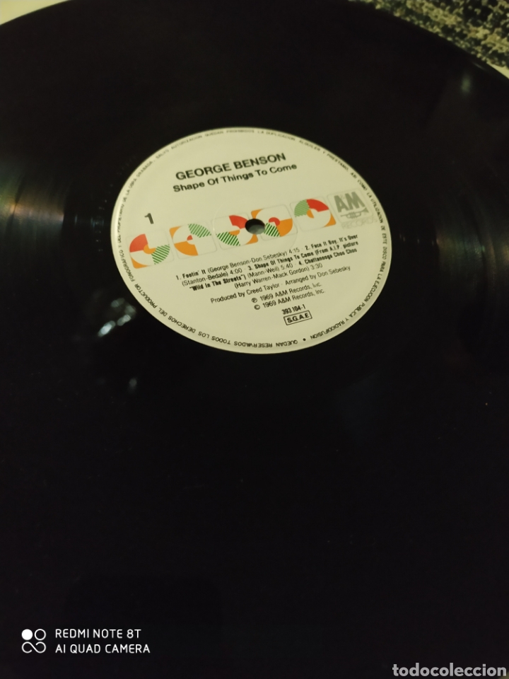 Discos de vinilo: George Benson. Shape Oficina Things To Come - Foto 4