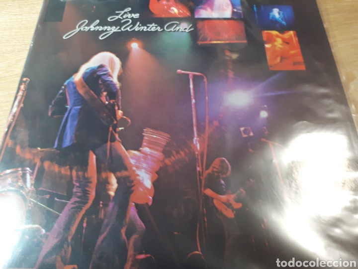 Discos de vinilo: JOHNNY WINTER LIVE - Foto 1