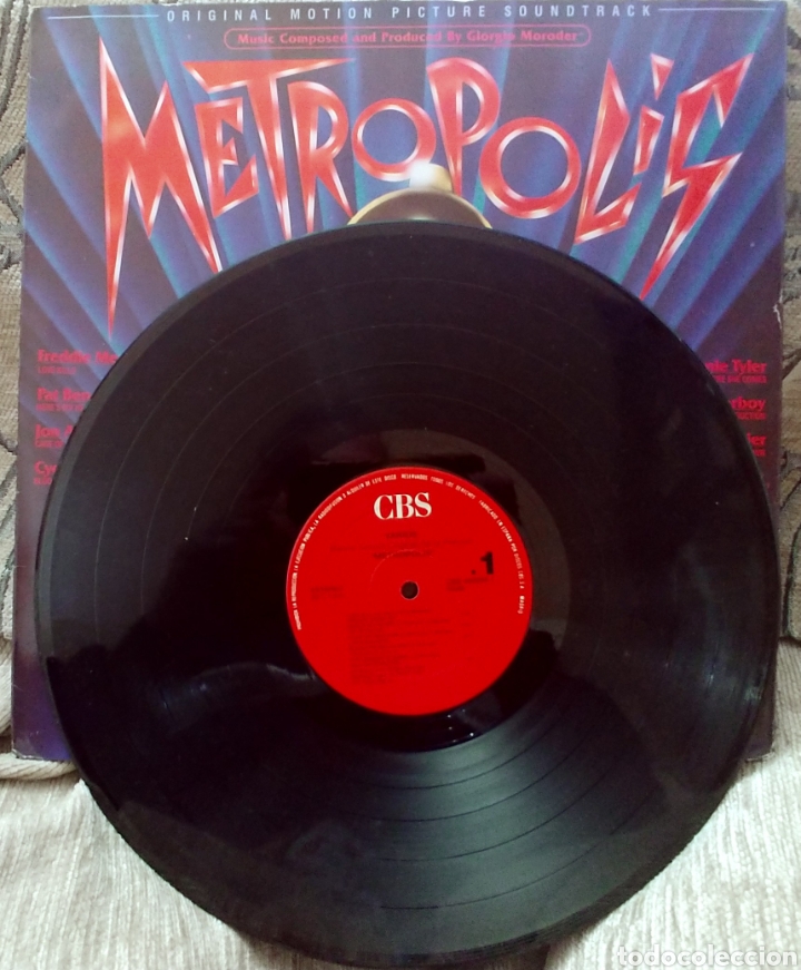 Discos de vinilo: VVAA BSO Metr&oacute;polis lp - Foto 3
