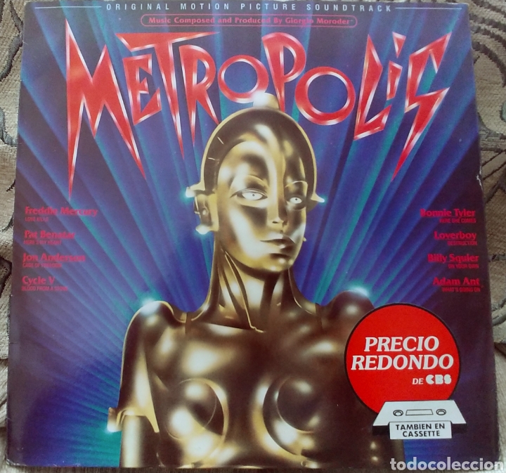 Discos de vinilo: VVAA BSO Metr&oacute;polis lp - Foto 1