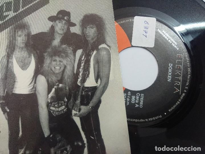Discos de vinilo: DOKKEN/HEAVEN SENT/SINGLE PROMOCIONAL. - Foto 2