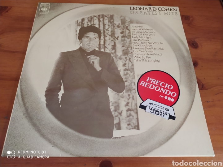 Discos de vinilo: Leonard Cohen. Greatest hits - Foto 1