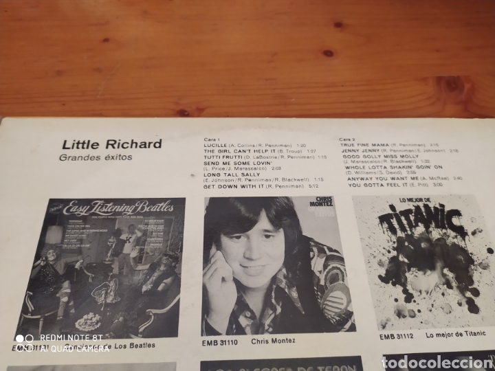 Discos de vinilo: Little Richard. Grandes &eacute;xitos - Foto 5