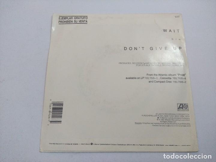 Discos de vinilo: WHITE LION/WAIT/SINGLE PROMOCIONAL. - Foto 3