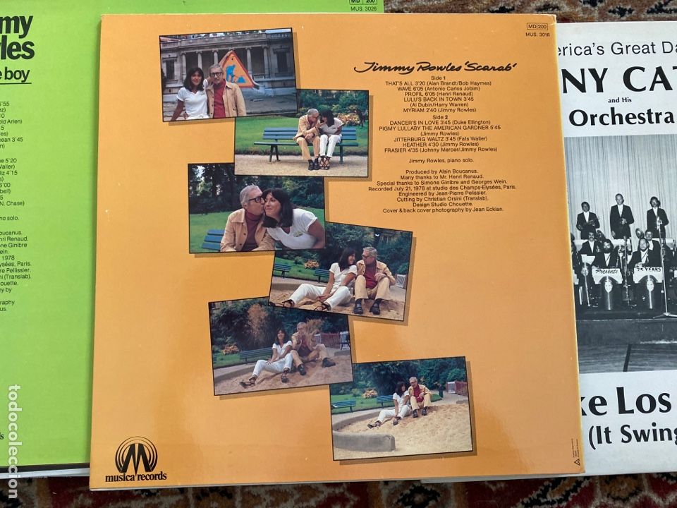 Discos de vinilo: Jimmy Rowles - Scarab (LP) - Foto 2