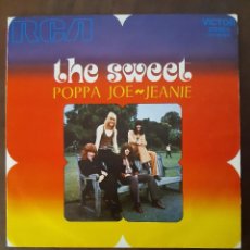 Discos de vinilo: SINGLE DE THE SWEET - POPPA JOE & JEANIE. Lote 258868285