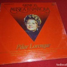 Discos de vinilo: PILAR LORENGAR GENIOS DE LA MUSICA ESPAÑOLA 26 LP PRECINTADO CON FASCÍCULO