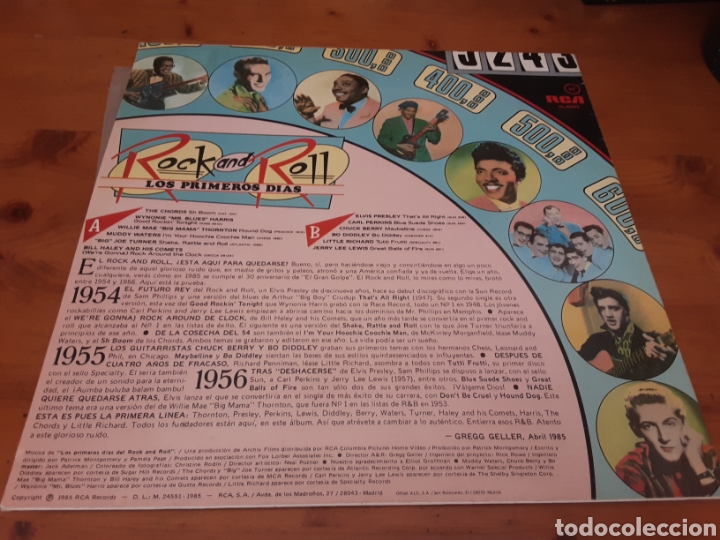 Discos de vinilo: Rock and Roll. Los primeros d&iacute;as - Foto 2