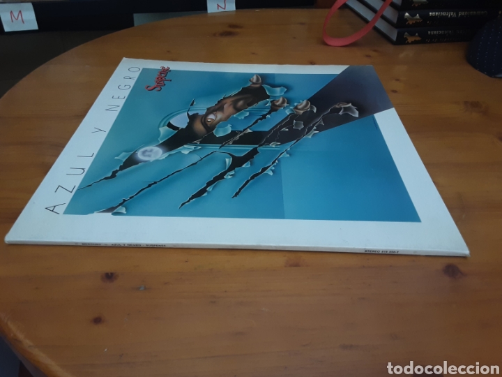 Discos de vinilo: Azul y negro. Suspense - Foto 3