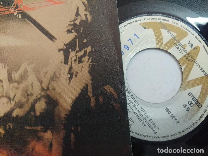 Discos de vinilo: Y & T/SUMMERTIME GIRLS/SINGLE. - Foto 2