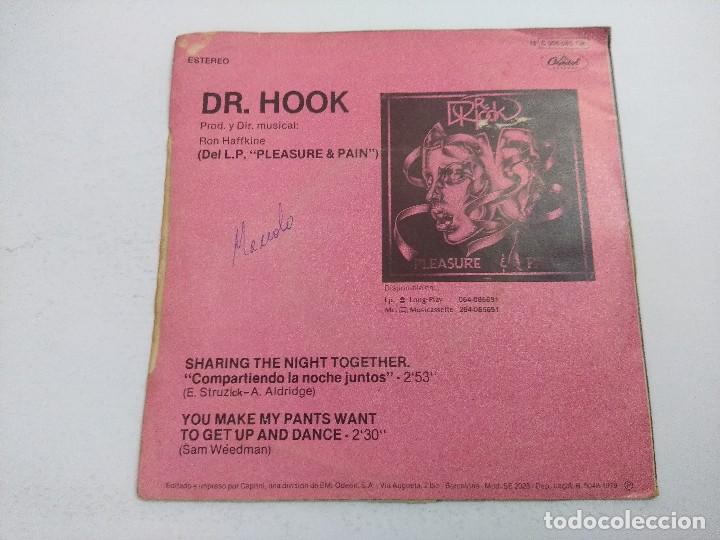 Discos de vinilo: DR.HOOK/SHARING THE NIGHT TOGETHER/SINGLE. - Foto 3
