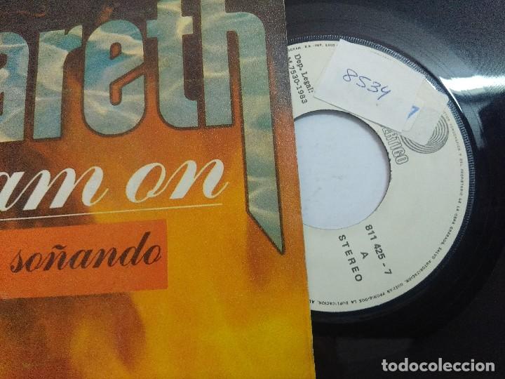 Discos de vinilo: NAZARETH/DREAM ON/SINGLE. - Foto 2