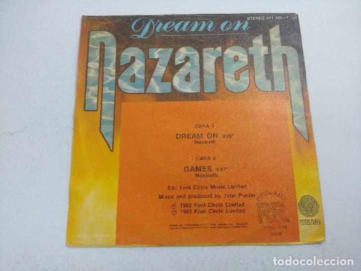 Discos de vinilo: NAZARETH/DREAM ON/SINGLE. - Foto 3