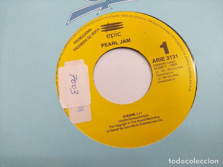 Discos de vinilo: PEARL JAM/OCEANS/SINGLE PROMOCIONAL. - Foto 2
