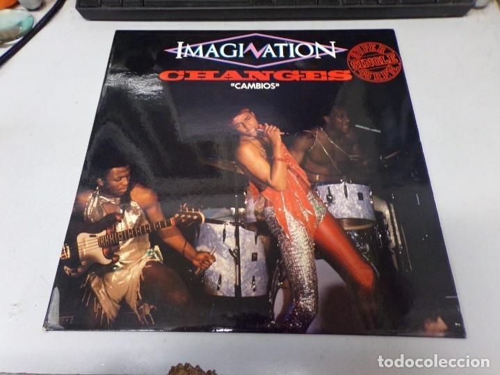 Discos de vinilo: IMAGINATION - CHANGES / ALL NIGHT LOVIN 1983 - Foto 1