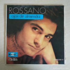 Discos de vinilo: ROSSANO - OJOS DE ALMENDRA +1 - XX FESTIVAL DE SAN REMO 1970 SINGLE PROMO - VINILO NUEVO. Lote 258969105