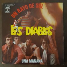 Discos de vinilo: SINGLE DE LOS DIABLOS - UN RAYO DE SOL