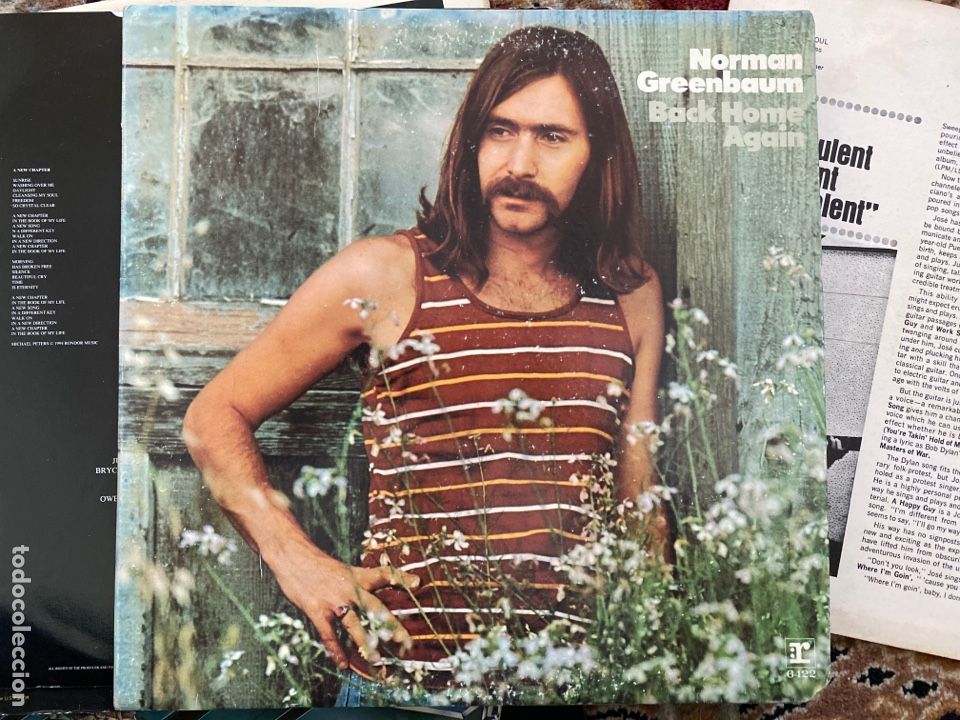Discos de vinilo: Norman Greenbaum - Back Home Again (LP) 1970/US - Foto 1