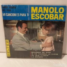 Discos de vinilo: MANOLO ESCOBAR BOHEMIO DE DIOS + 3 CANCIONES 1965