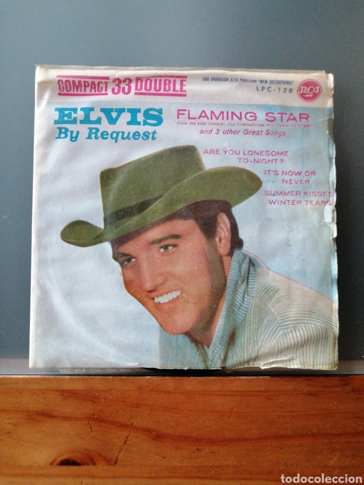 Discos de vinilo: Elvis Presley, FLAMING STAR - Foto 1