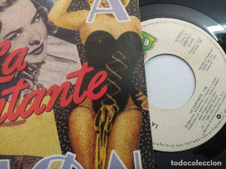 Discos de vinilo: LA UNION/LA CANTANTE/SINGLE PROMOCIONAL. - Foto 2