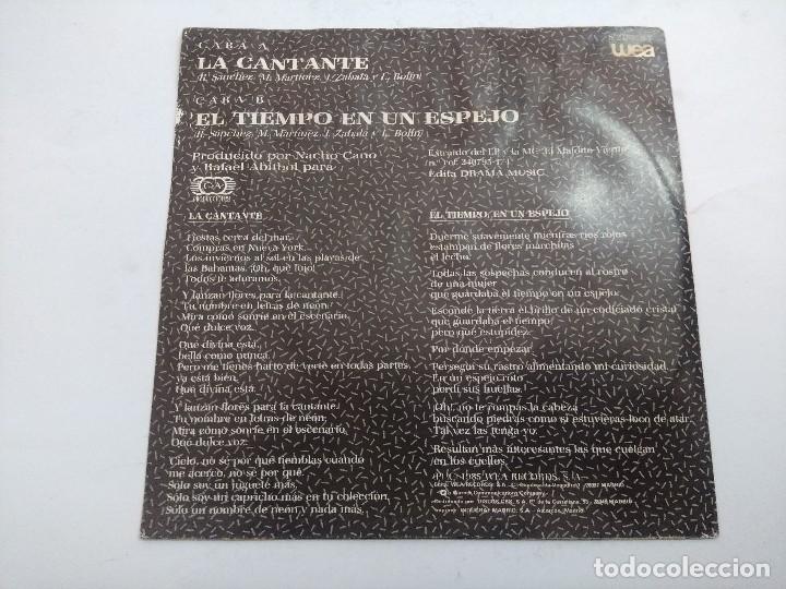 Discos de vinilo: LA UNION/LA CANTANTE/SINGLE PROMOCIONAL. - Foto 3