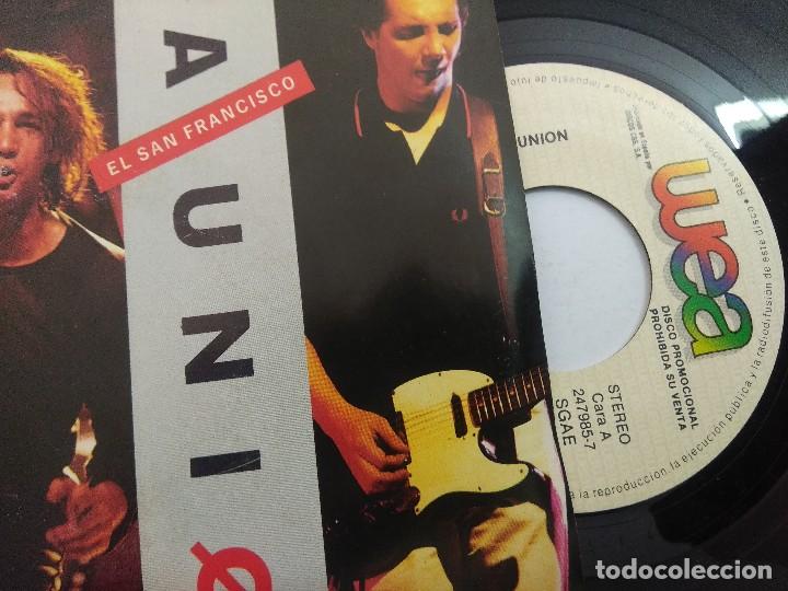 Discos de vinilo: LA UNION/EL SAN FRANCISCO/SINGLE PROMOCIONAL. - Foto 2