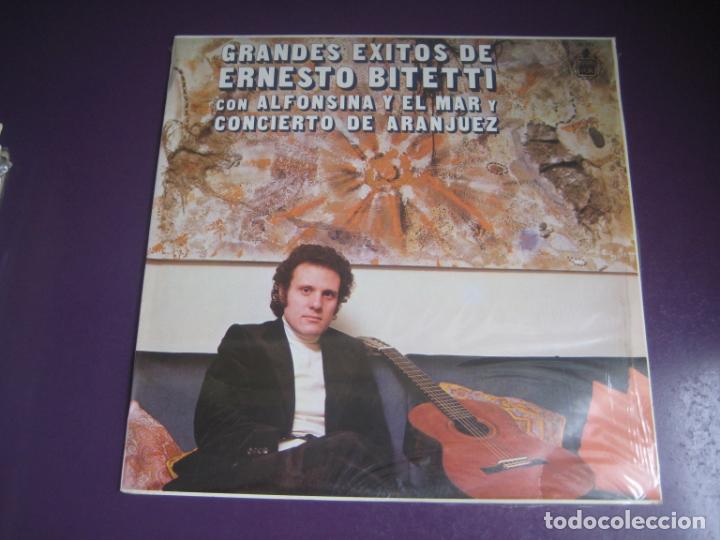 Discos de vinil: GRANDES EXITOS DE ERNESTO BITETTI - LP HISPAVOX PRECINTADA - CONCIERTO DE ARANJUEZ - CLASICA