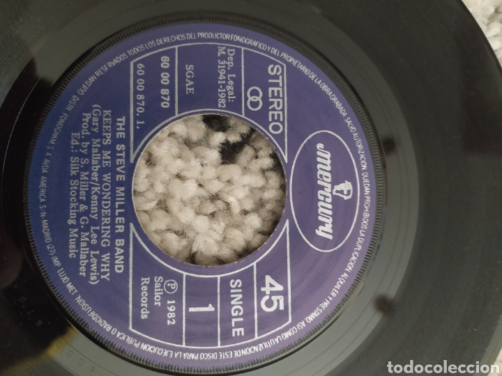 Discos de vinilo: Single The Steve Miller Band - Foto 3