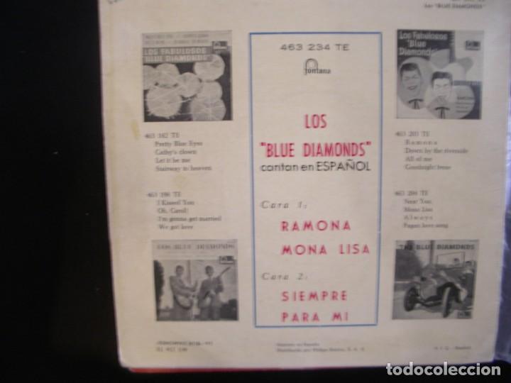 Discos de vinilo: LOS BLUE DIAMONDS- LOTE 2 EPS. - Foto 4