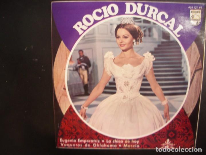 Discos de vinilo: ROCIO DURCAL- AMOR EN EL AIRE BSO. EP - Foto 1