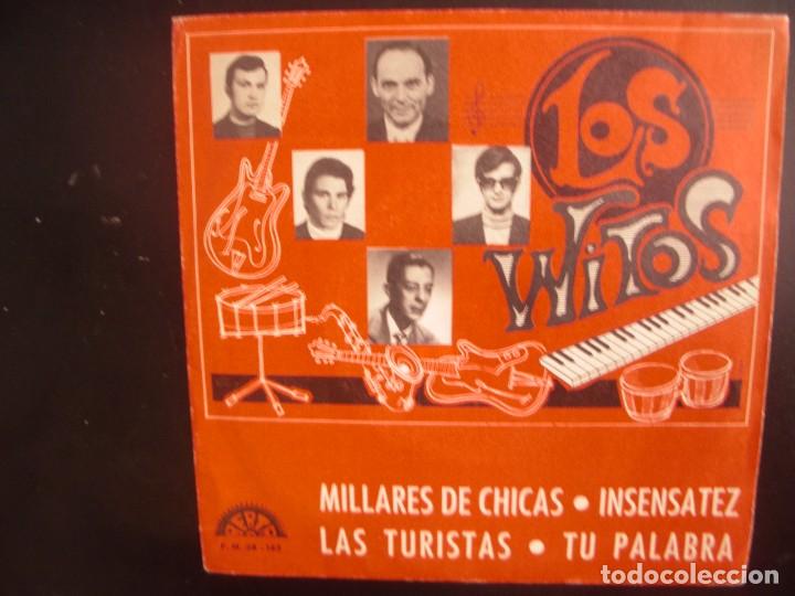 Discos de vinilo: LOS WITOS- MILLARES DE CHICAS. EP. - Foto 1