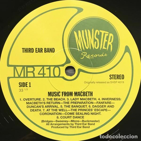 Discos de vinilo: Third Ear Band &lrm;&ndash; Music From Macbeth--EDICION 2020 - Foto 3