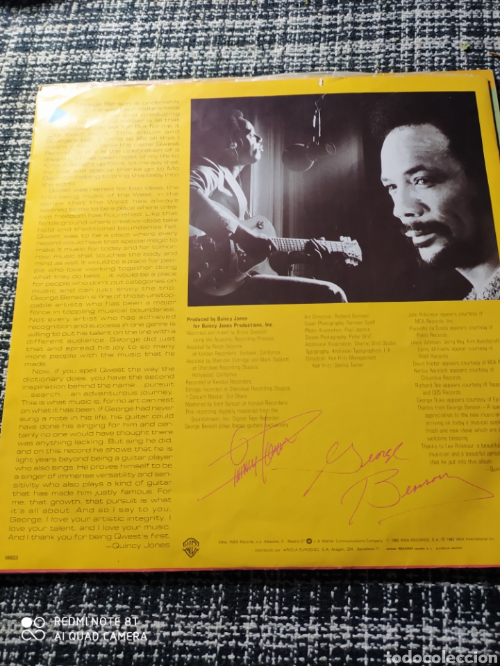 Discos de vinilo: George Benson give me the night - Foto 3
