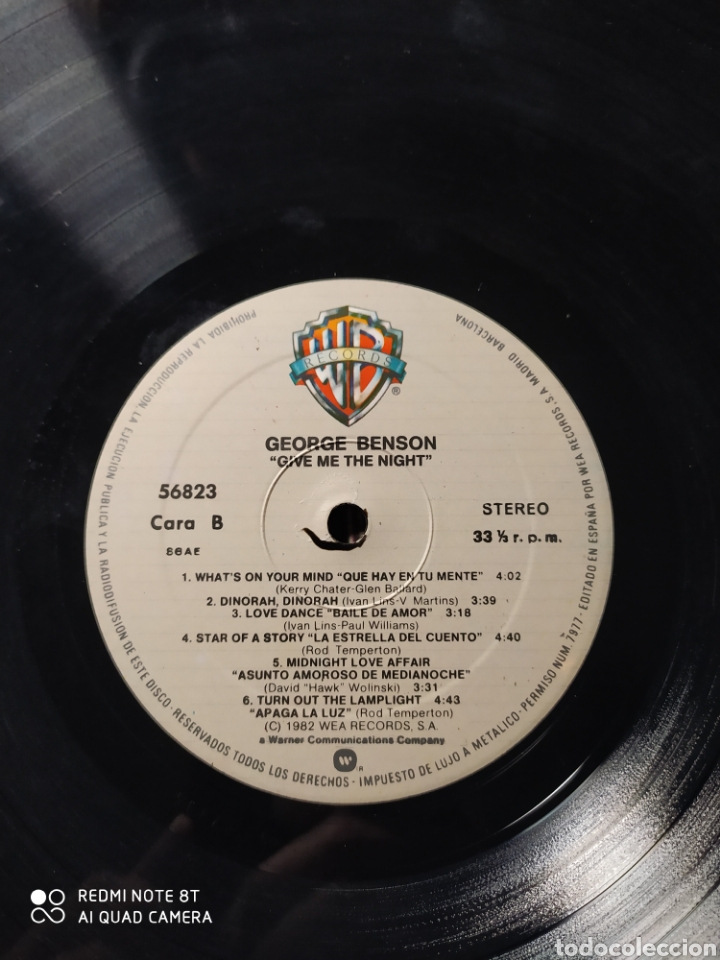 Discos de vinilo: George Benson give me the night - Foto 4