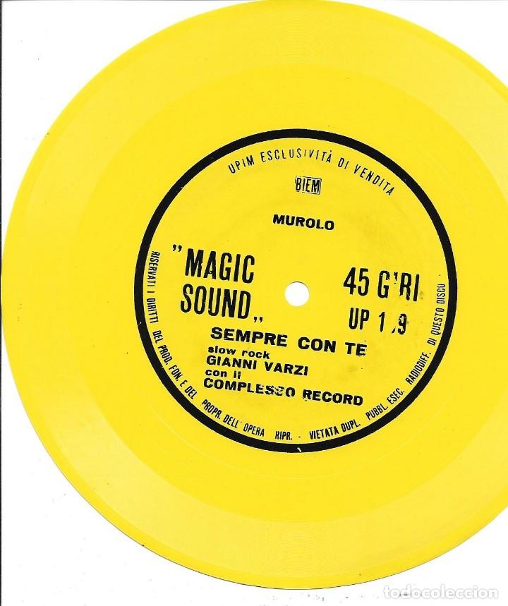 Discos de vinilo: GIANNI VARZI - SEMPRE CON TE FLEXI SINGLE ITALIA