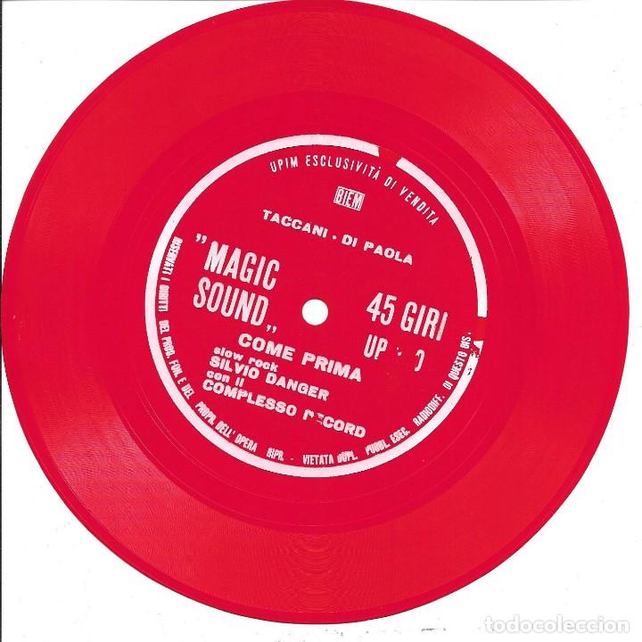 Discos de vinilo: SILVIO DANGER - COME PRIMA FLEXI SINGLE ITALIA