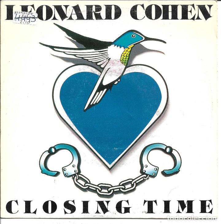 Discos de vinilo: LEONARD COHEN - CLOSING TIME SINGLE PROMO SPAIN 1992 - Foto 1