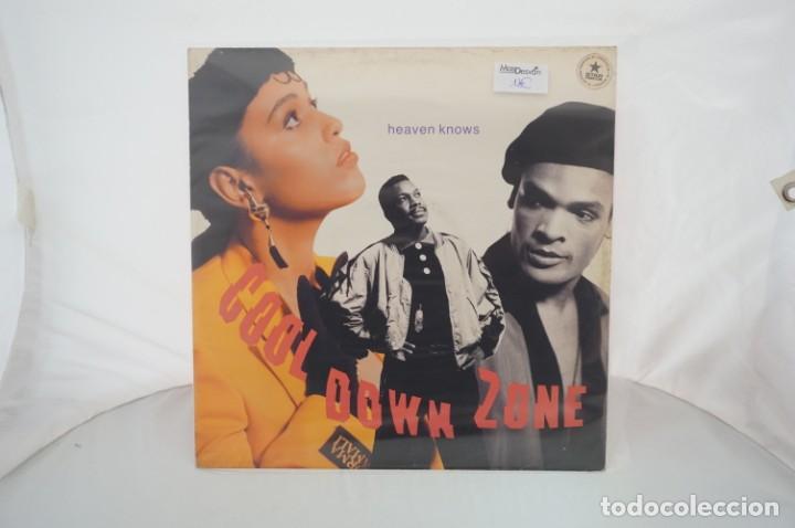Discos de vinilo: # VINILO 12&acute;&acute; - MAXI-SINGLE - HEAVEN KNOW - COOL DOWN ZONE / 10 RECORDS - Foto 1