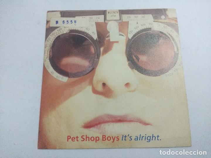 Discos de vinilo: PET SHOP BOYS/ITS ALRIGHT/SINGLE. - Foto 1