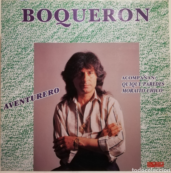 Discos de vinilo: El Boquer&oacute;n - Aventurero (LP 1991) - Foto 1