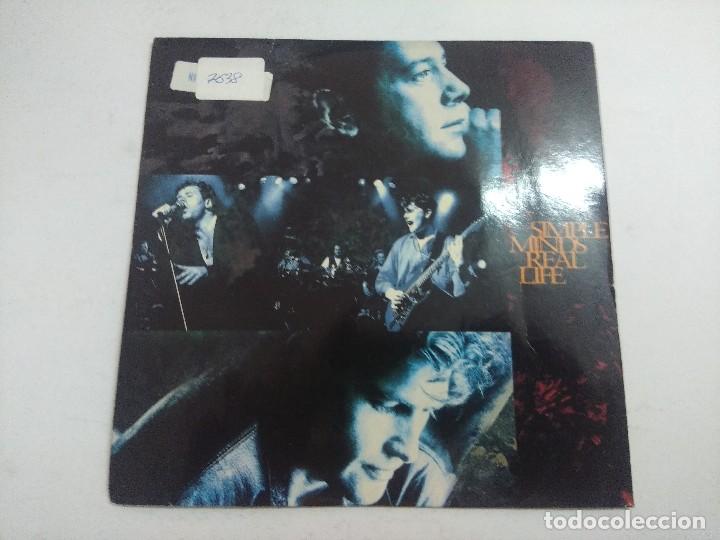 Discos de vinilo: SIMPLE MINDS/REAL LIFE/SINGLE. - Foto 1