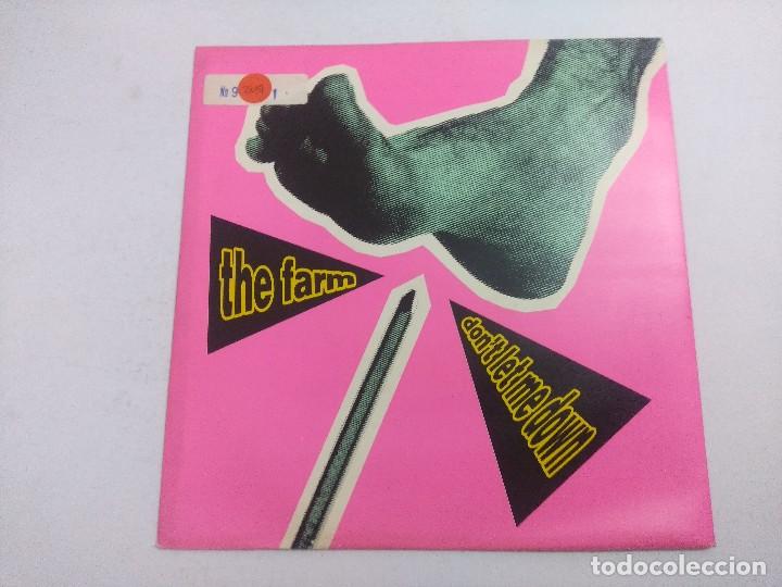 Discos de vinilo: THE FARM/DONT LET ME DOWN/SINGLE. - Foto 1